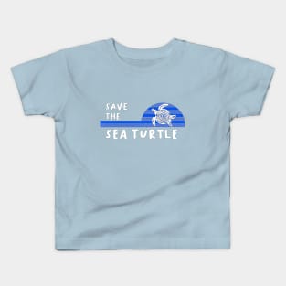 Save the Endangered Sea Turtle Kids T-Shirt